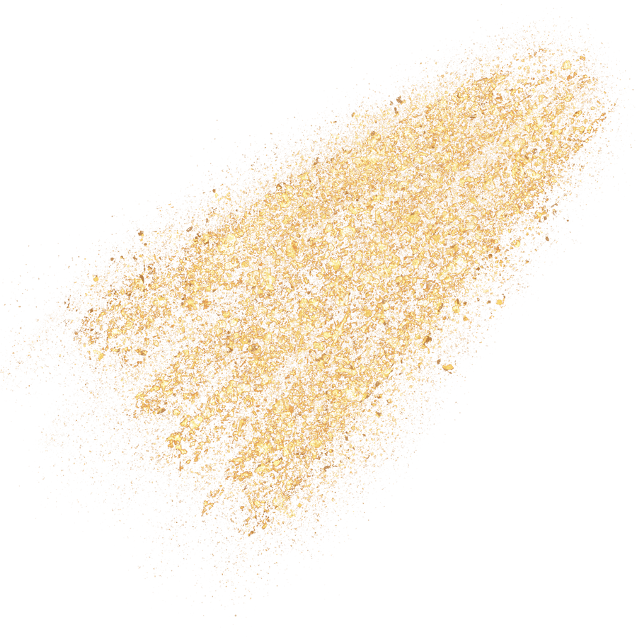 Gold Glitter Brush