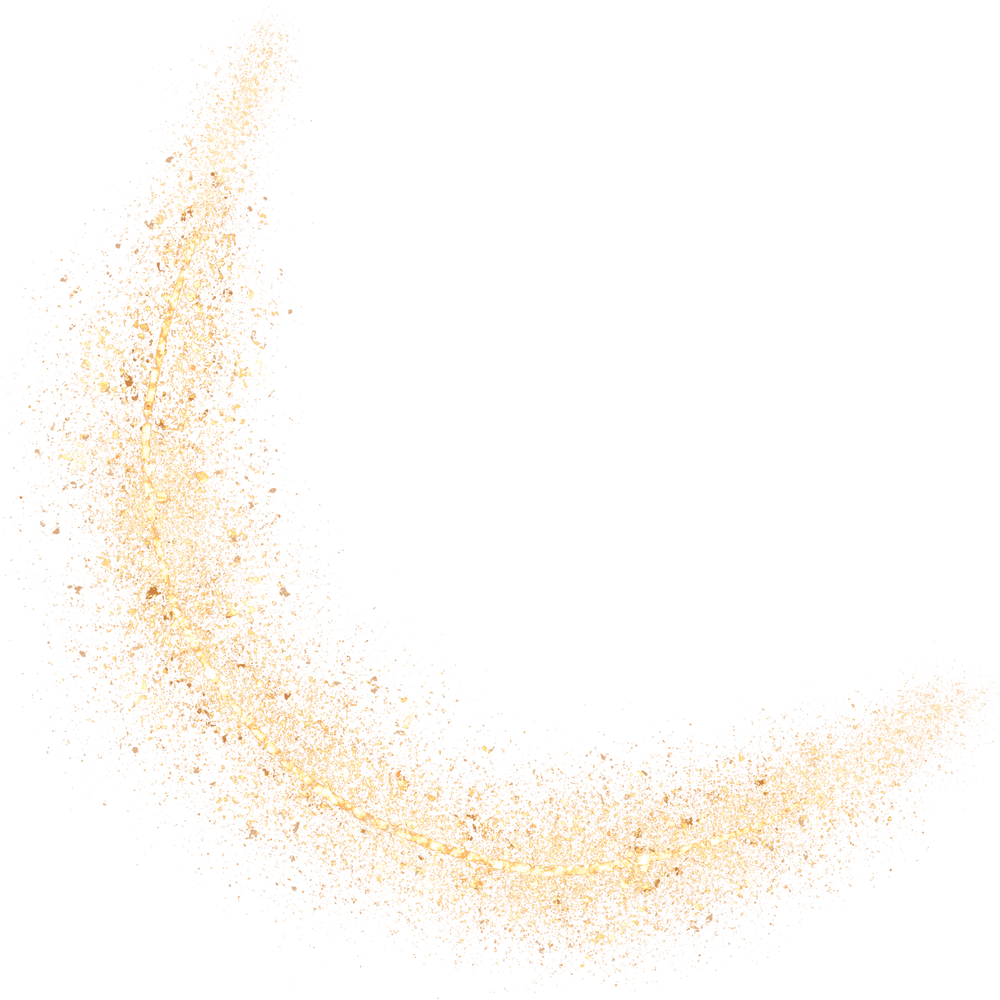 Moon Gold Glitter